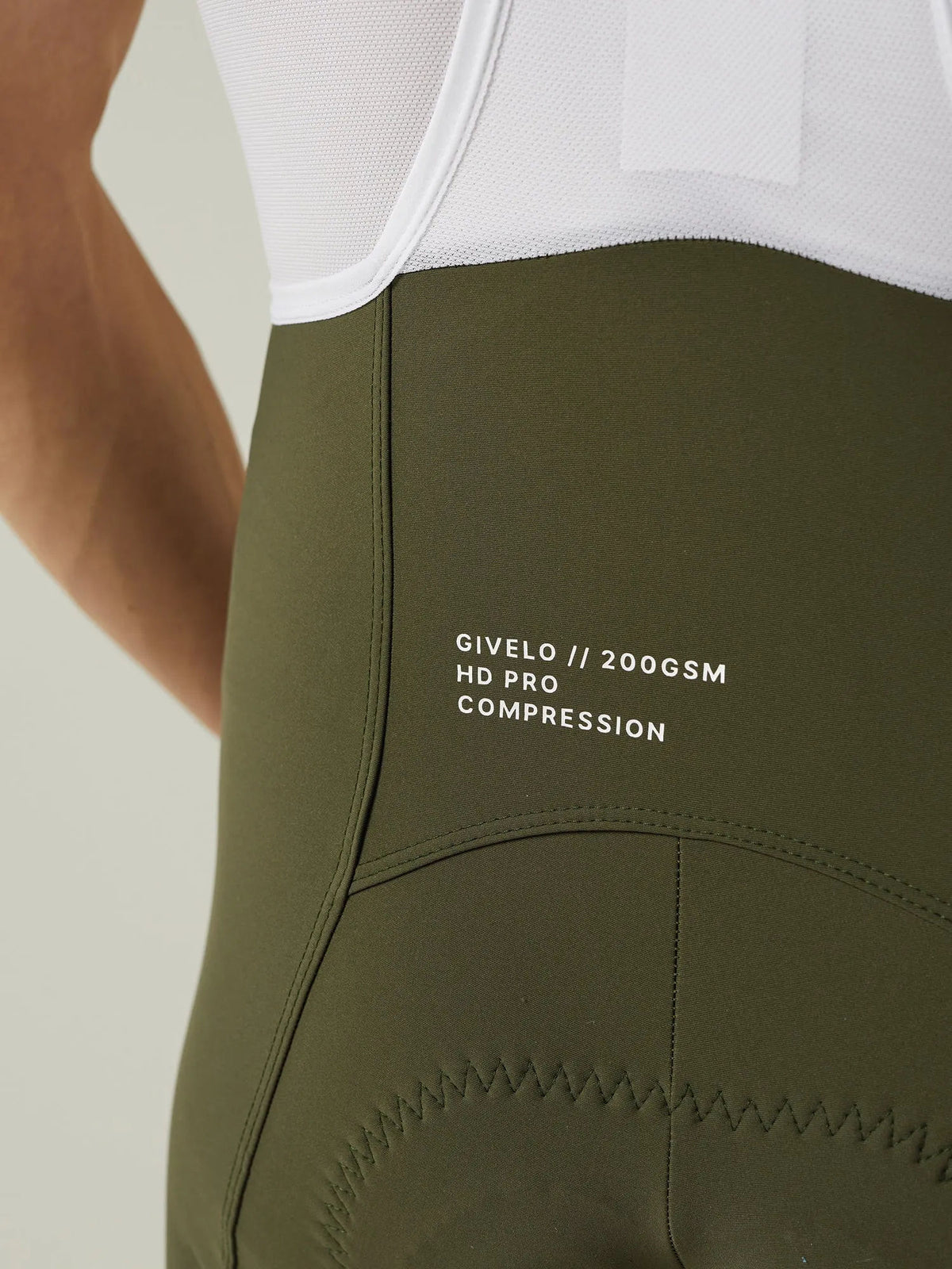 Givelo Men&#39;s HD Pro Olive ビブショーツ | GEARED
