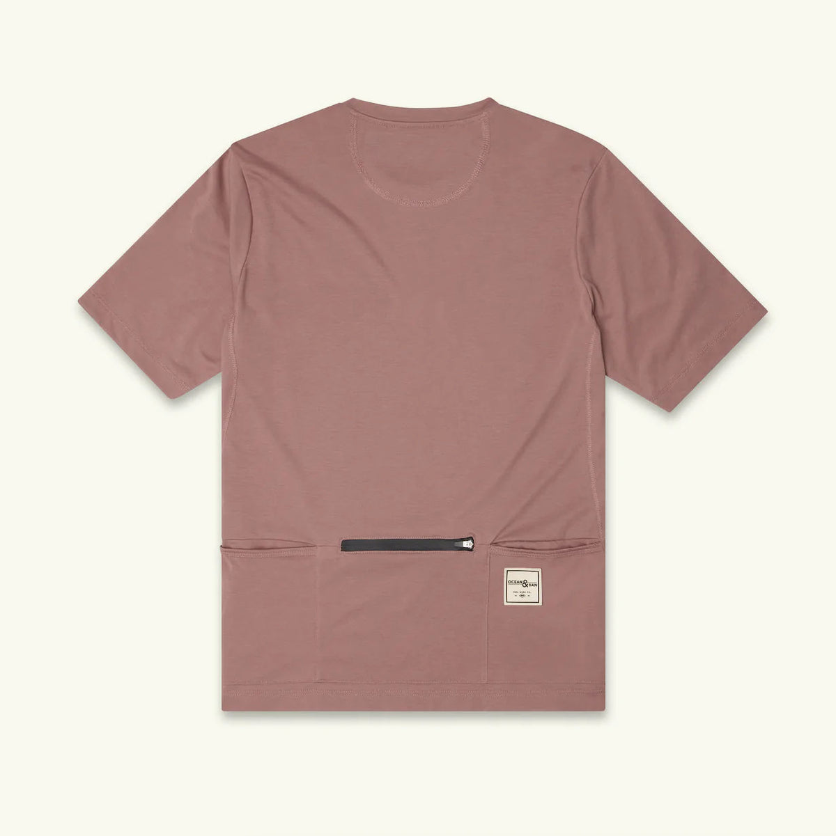 Ocean &amp; San All Day Shirt - Twilight Mauve ユニセックス サイクルシャツ | GEARED
