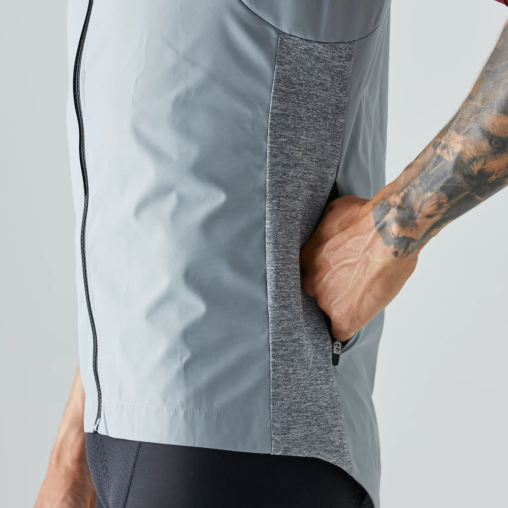 Givelo Quick-Free Gilet Grey メンズ サイクルジレ | GEARED