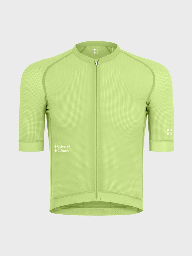 Chroma Men's Short Sleeve Jersey - Bright Lime