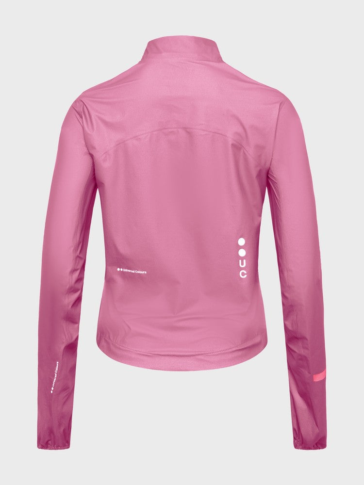 Universal Colours Soft Pink レディース レイン ジャケット | GEARED