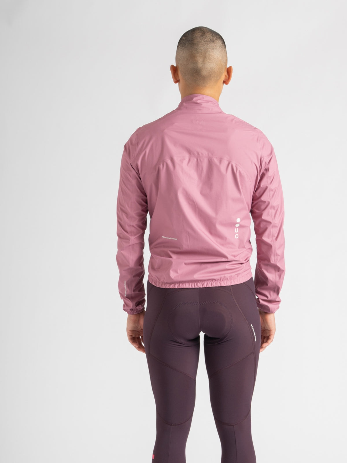 Universal Colours Soft Pink メンズ レイン ジャケット | GEARED