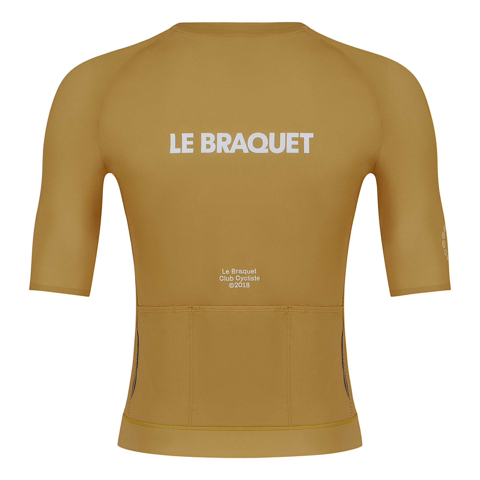 Le Braquet PODIUM ジャージ オークル｜空力設計 高通気 レースフィット｜GEARED