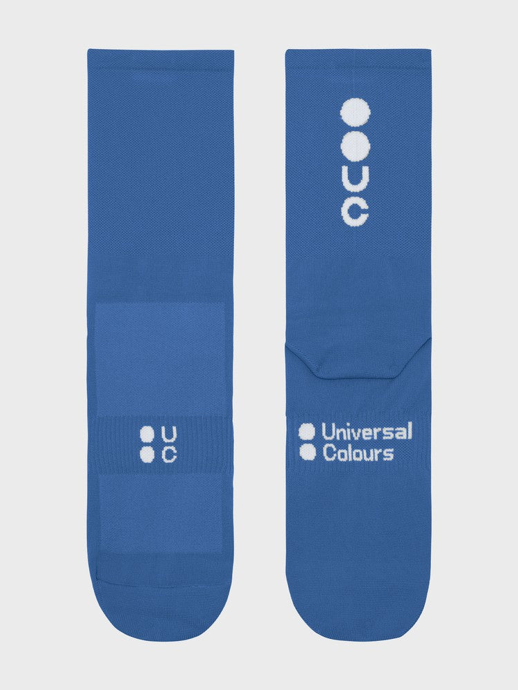 Universal Colours Mono Summer French Blue サイクル ソックス | GEARED
