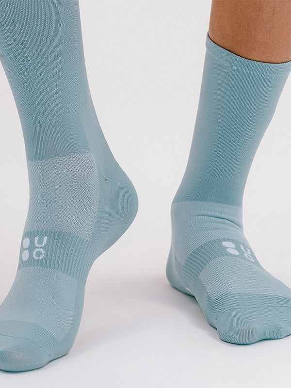 Universal Colours Mono Summer Teal サイクル ソックス | GEARED