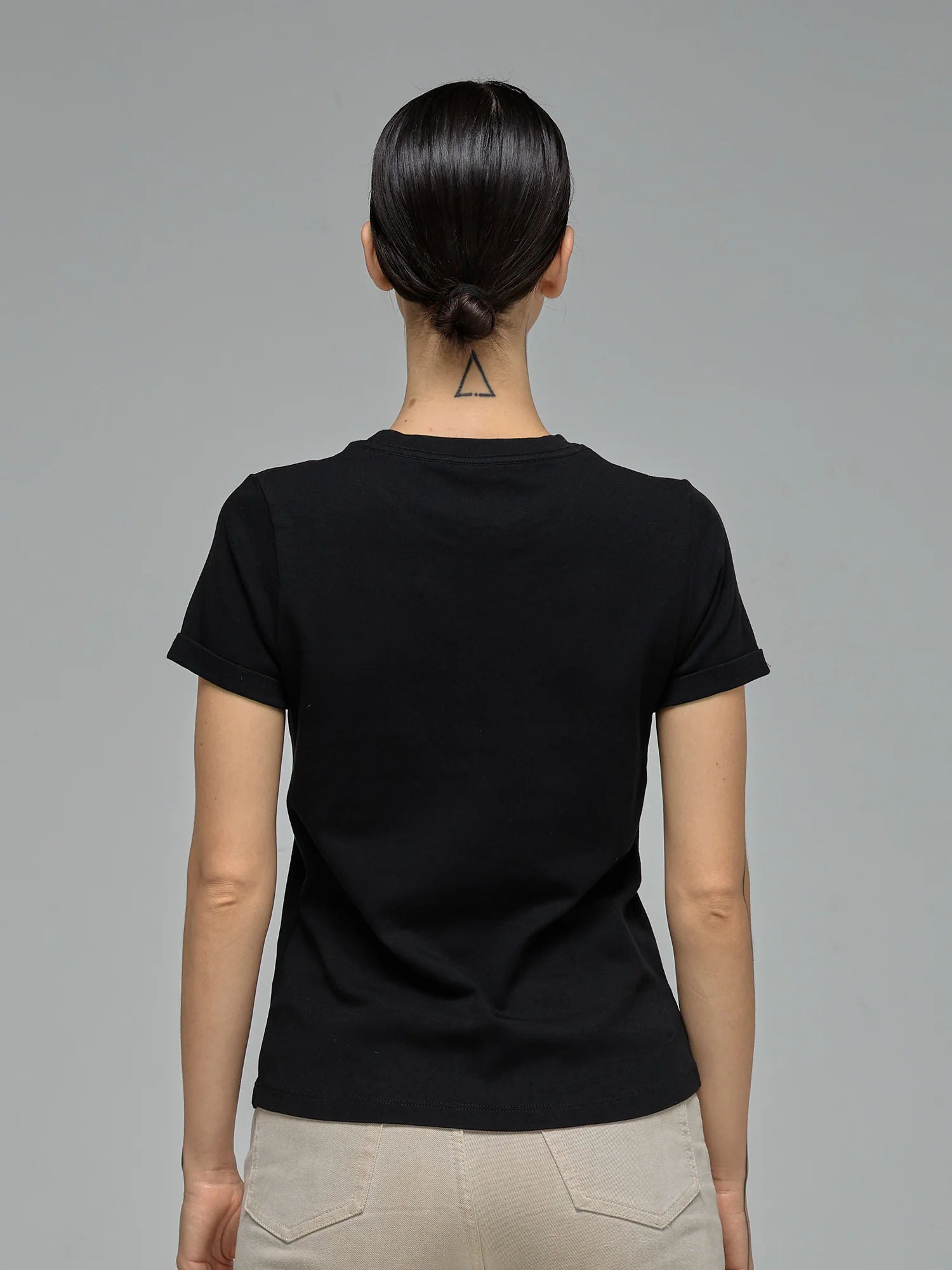 WOMEN'S G-COTTON TEE BLACK Tシャツ | GEARED