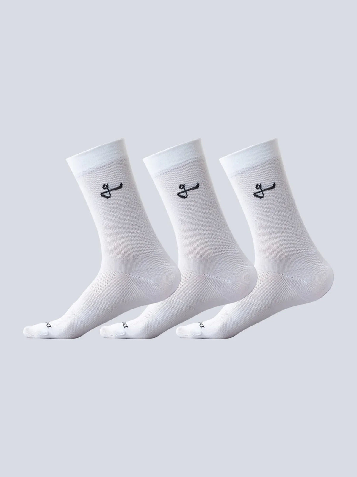 Givelo 3-PACK G-Socks White サイクル ソックス | GEARED