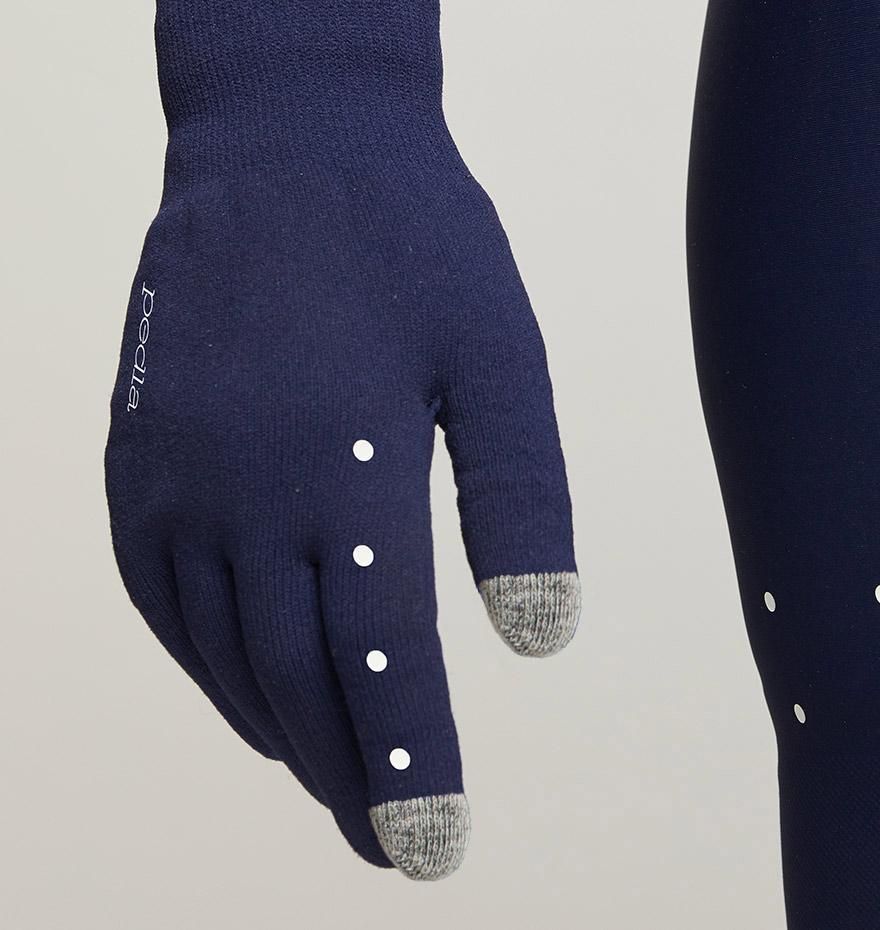 Pedla Core / AquaSHIELD Gloves - Navy サイクルグローブ | GEARED