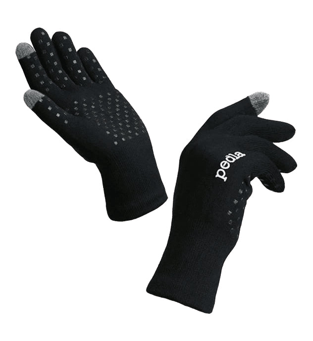 Pedla Core / AquaSHIELD Gloves - Black サイクルグローブ | GEARED